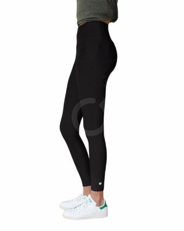 <p>Lycra larga cintura alta.  Tela stretch ligeramente satinada.</p>
