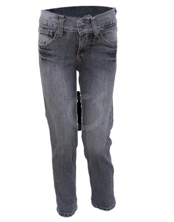 <p>Jean con desgaste. 5 bolsillos. Bootcut. Gris. Tallas 2 y 4 vienen con elástico en cintura.</p>

<p> </p>
