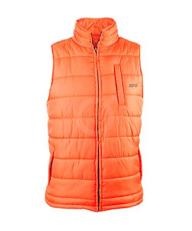 <p>Chaleco doblemente acolchado. Bolsillo en pecho con cierre. Bolsillos laterales con cierre. Bolsillo interno con cierre. Cord&oacute;n el&aacute;stico en cintura y en bajo. Tela inteligente con tecnolog&iacute;&shy;a en repelencia al agua y protecci&oacute;n solar.</p>
