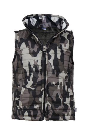 <p>Chaleco abrigado.&nbsp; Por fuera repele al agua, por dentro afelpado.</p>
