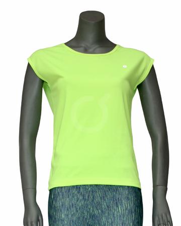 <p>Camiseta cuello redondo. Silueta amplia. Tela deportiva.</p>

<p>&nbsp;</p>
