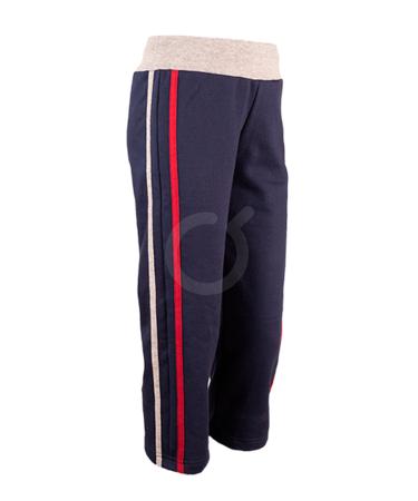 <p>Pantalon calentador. Azul marino. Vivos gris jaspeado y vino. Fleece perchado.</p>

<p> </p>
