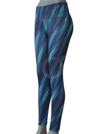 <p>Lycra larga con cintura alta.  Tela inteligente stretch con secado rápido con diseño.</p>
